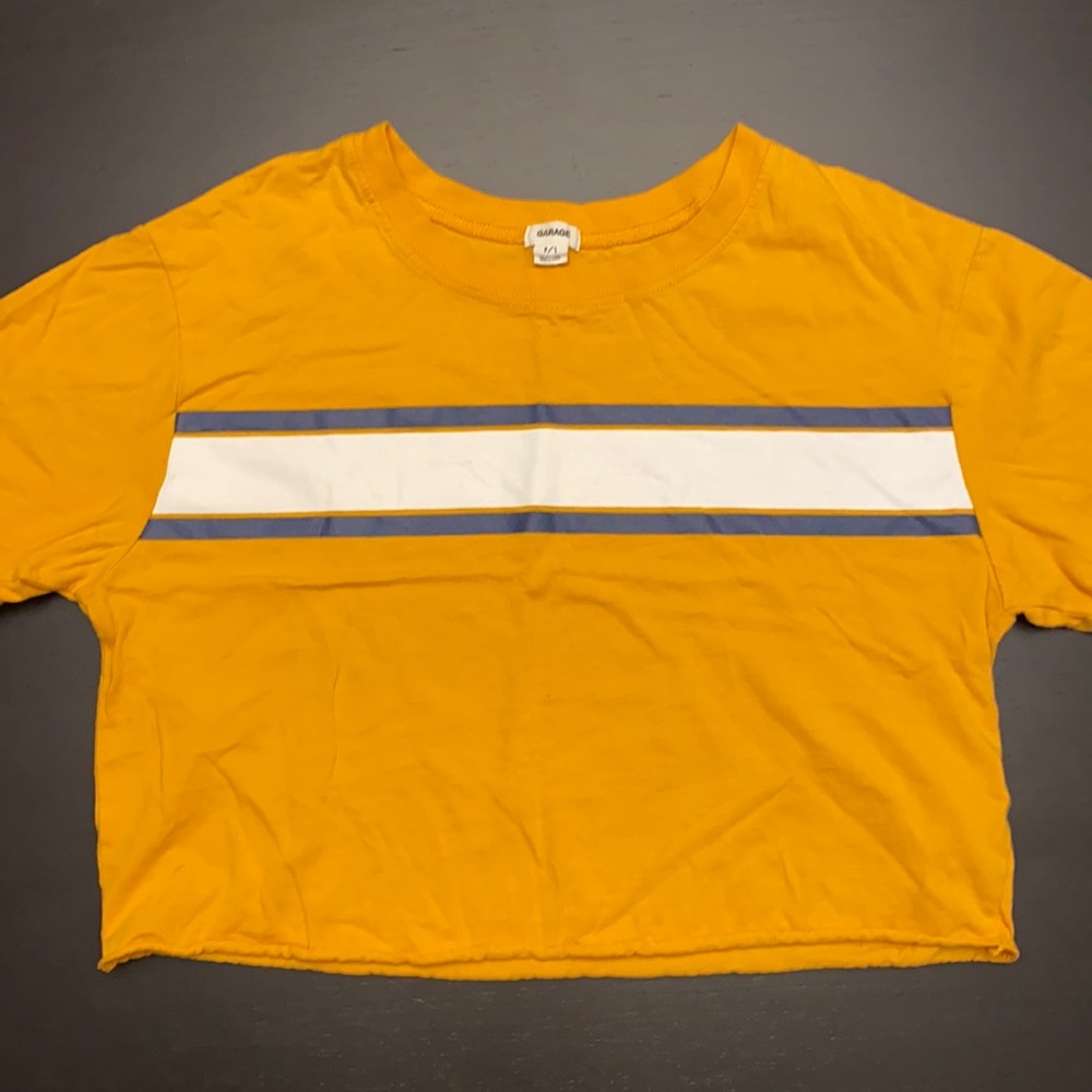 Garage crop top